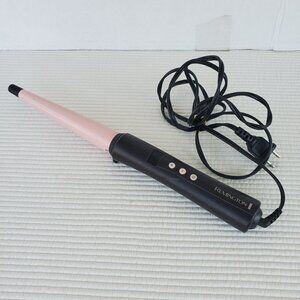 Remington Curling Wand Pro Pearl Ceramic C1-95AC2 Iron Heats Up Works Pink Black